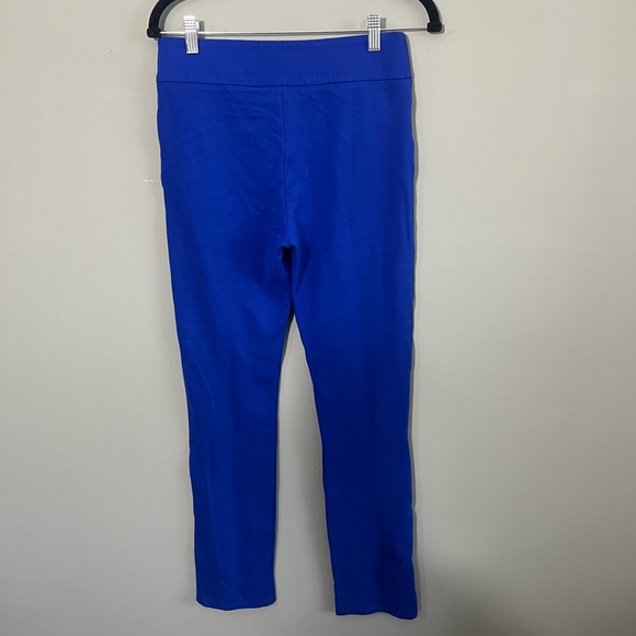 INC International Concepts Royal Blue Elastic Waist Skinny Office Pants, Size 4 - Picture 7 of 10